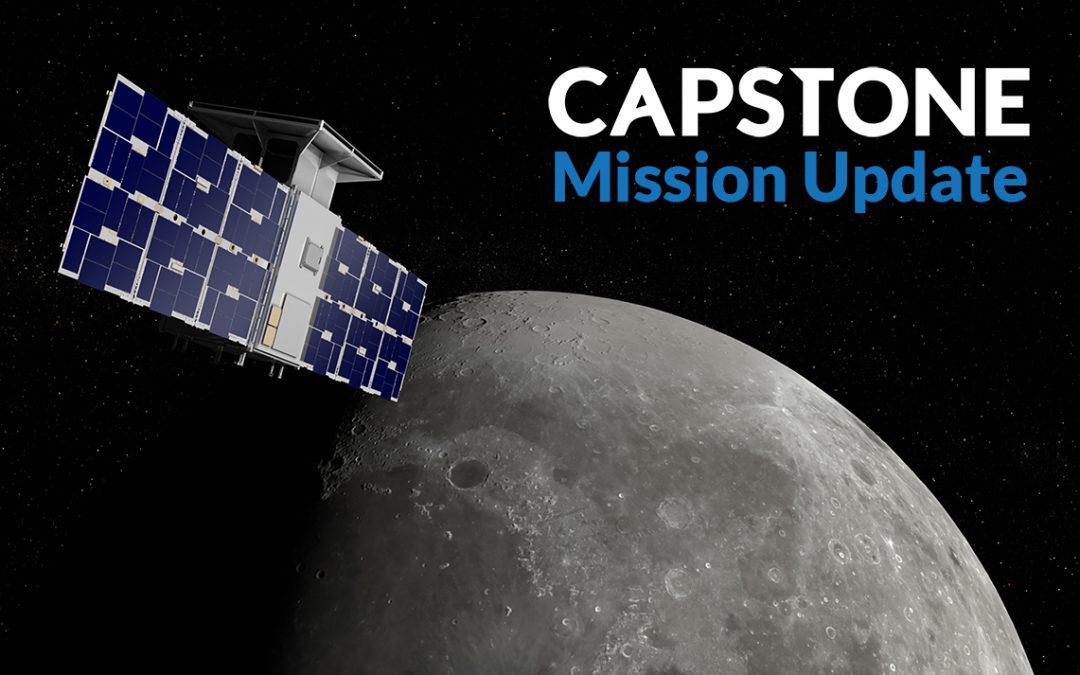 CAPSTONE Mission: 21 September 2022 Update