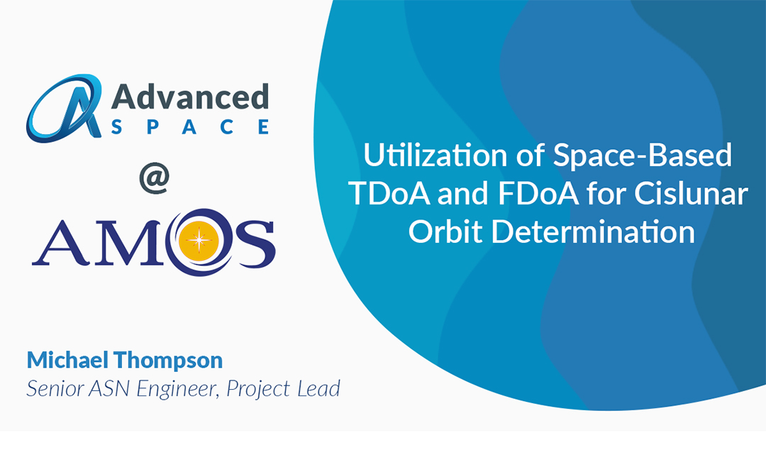 Utilization of Space-Based TDoA and FDoA for Cislunar Orbit Determination