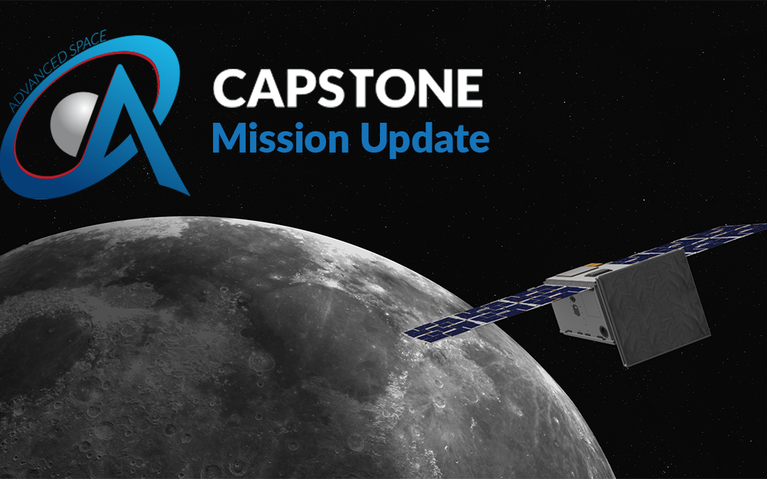 CAPSTONE Mission: 30 August 2023 Update