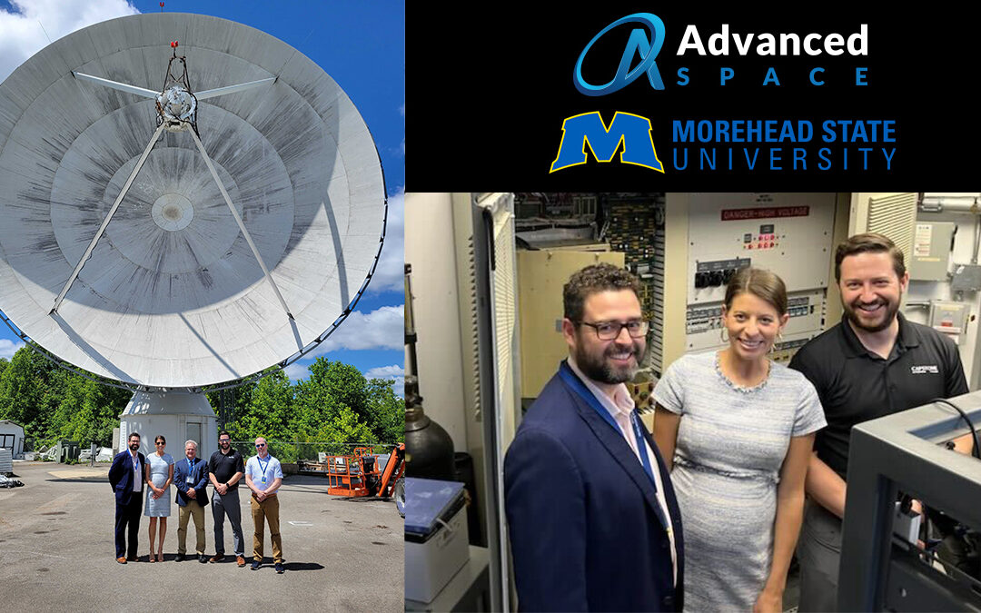 Advanced Space CEO Bradley Cheetham visits Morehead State University’s Space Science Director and Congressional Staff to Discuss Future