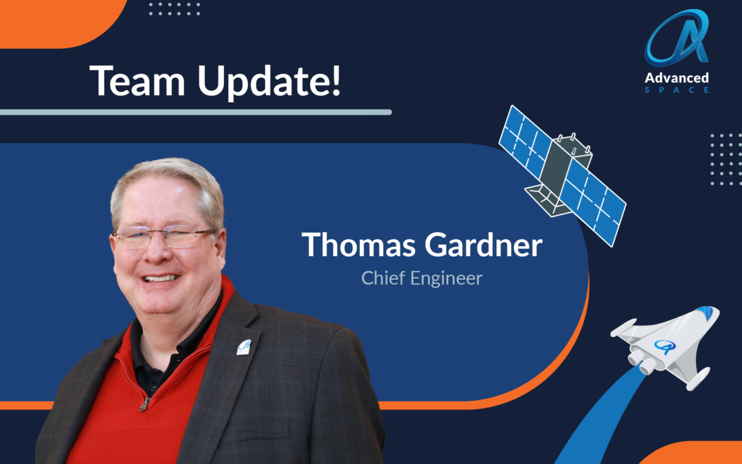 Advanced Space Promotes Thomas Gardner to Chief Engineer